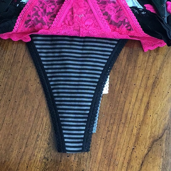 Sold - Betsy Johnson 5 Pack Mixed Fabric Panties - X-Large - Picture 9 of 16